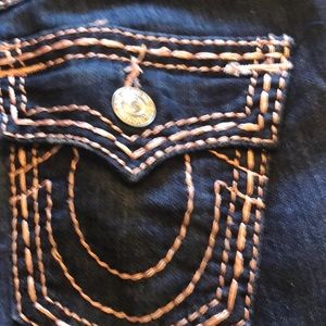 TrueReligion waist:15 rise:7 inseam33 brand new!
